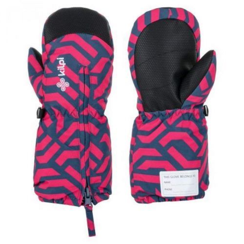 Children's ski gloves Kilpi PALMER-J pink