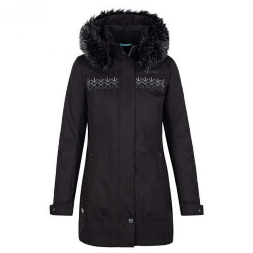 Women's winter coat Kilpi PERU-W black