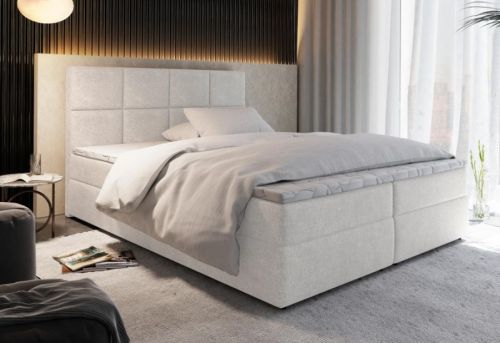 Expedo Čalúnená posteľ boxspring LENY, 140x200, Cosmic 10