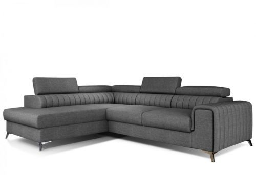 Expedo Rohová rozkladacia sedačka DUNCAN, 275x98x205, sawana 05, ľavá