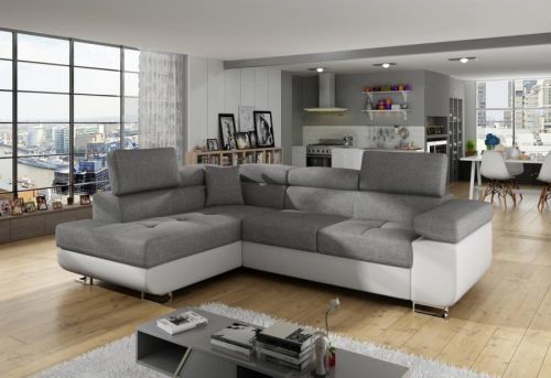 Expedo Rohová rozkladacia sedačka MONIS, 275x90x202, sawana 21/soft 17, ľavý roh