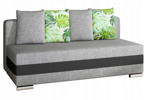 Expedo Rozkladacia pohovka ATENA, 195x83x86, sawana 21/soft 11/vankúš jungle 32