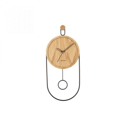 Karlsson 5892WD dizajnové kyvadlové nástenné hodiny