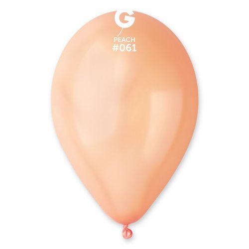 Gemar Balónik metalický broskyňový 26 cm