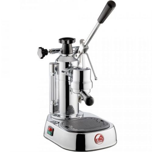 Páka coffee stroj EUROPICCOLA LUSSO La Pavoni striebro, plastová rukoväť