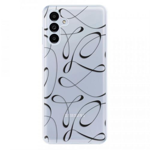 Odolné silikónové puzdro iSaprio - Fancy - black - Samsung Galaxy A13 5G
