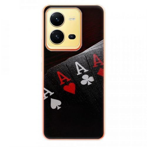 Odolné silikónové puzdro iSaprio - Poker - Vivo X80 Lite 5G