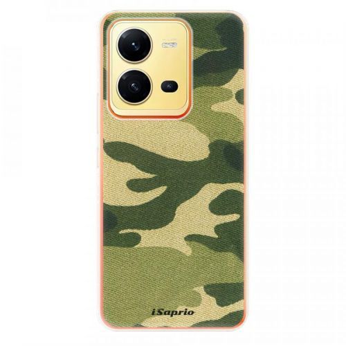 Odolné silikónové puzdro iSaprio - Green Camuflage 01 - Vivo X80 Lite 5G