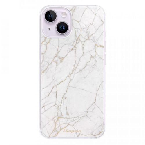 Odolné silikónové puzdro iSaprio - GoldMarble 13 - iPhone 14
