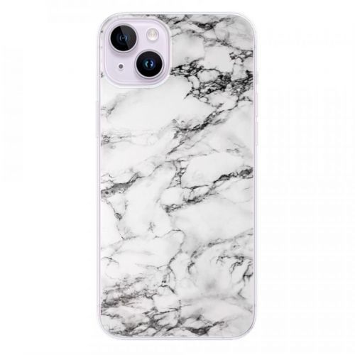 Odolné silikónové puzdro iSaprio - White Marble 01 - iPhone 14 Plus