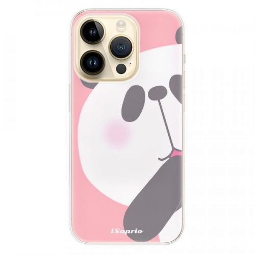 Odolné silikónové puzdro iSaprio - Panda 01 - iPhone 14 Pro