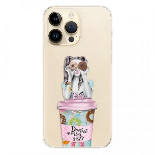 Odolné silikónové puzdro iSaprio - Donut Worry - iPhone 14 Pro Max