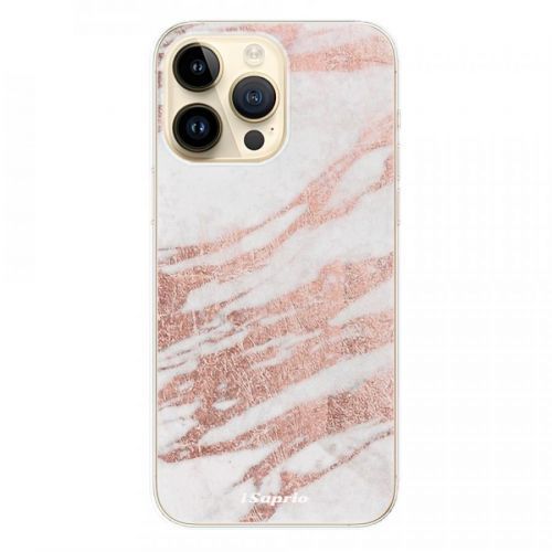 Odolné silikónové puzdro iSaprio - RoseGold 10 - iPhone 14 Pro Max
