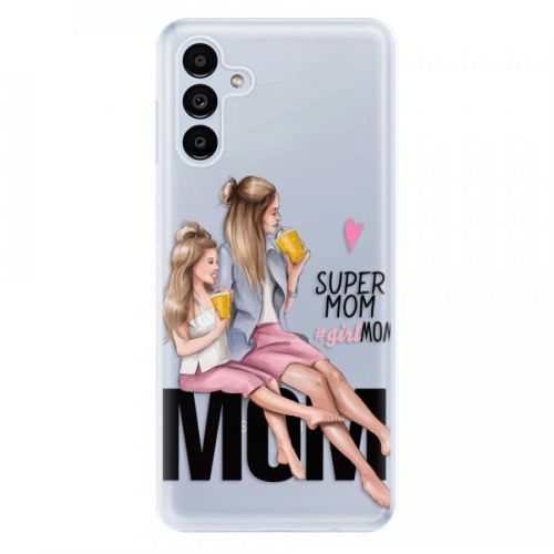 Odolné silikónové puzdro iSaprio - Milk Shake - Blond - Samsung Galaxy A13 5G