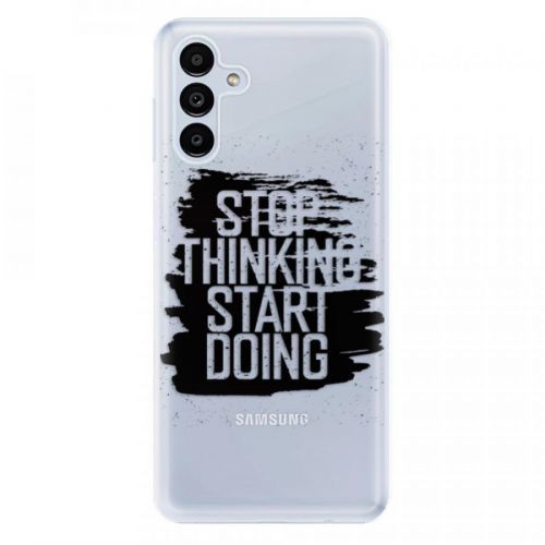 Odolné silikónové puzdro iSaprio - Start Doing - black - Samsung Galaxy A13 5G