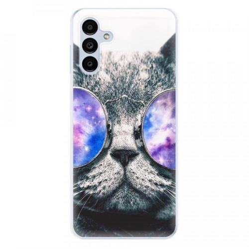 Odolné silikónové puzdro iSaprio - Galaxy Cat - Samsung Galaxy A13 5G