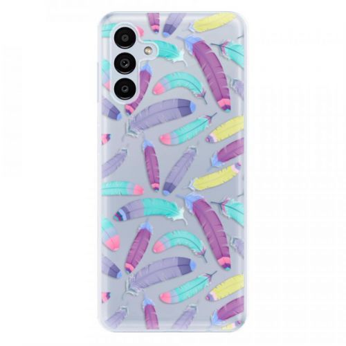 Odolné silikónové puzdro iSaprio - Feather Pattern 01 - Samsung Galaxy A13 5G