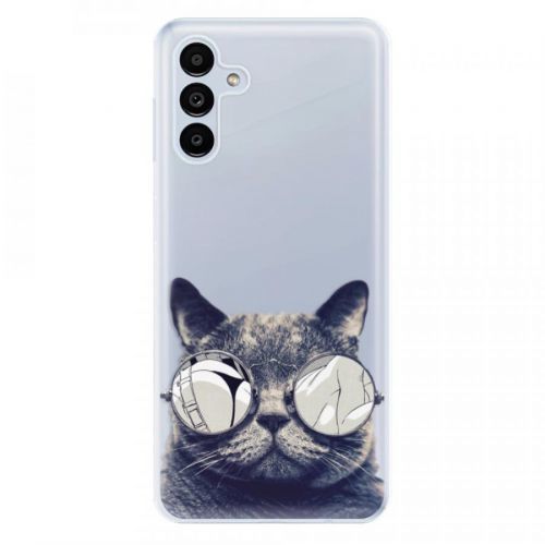 Odolné silikónové puzdro iSaprio - Crazy Cat 01 - Samsung Galaxy A13 5G