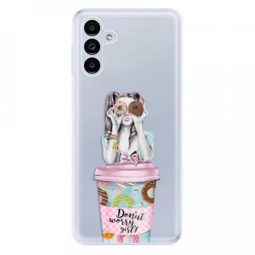 Odolné silikónové puzdro iSaprio - Donut Worry - Samsung Galaxy A13 5G