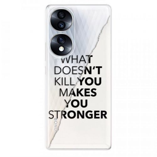 Odolné silikónové puzdro iSaprio - Makes You Stronger - Honor 70