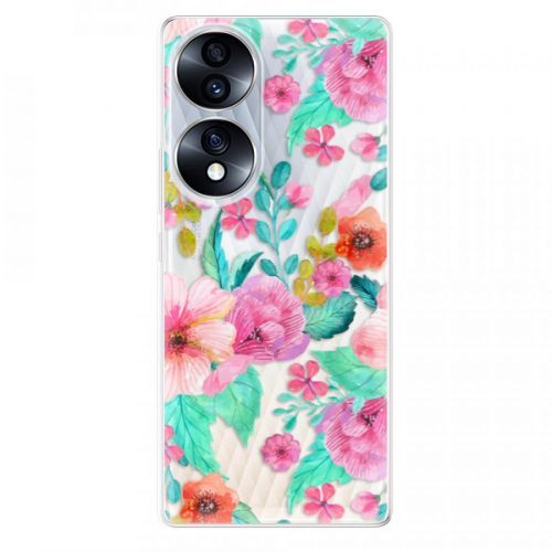 Odolné silikónové puzdro iSaprio - Flower Pattern 01 - Honor 70