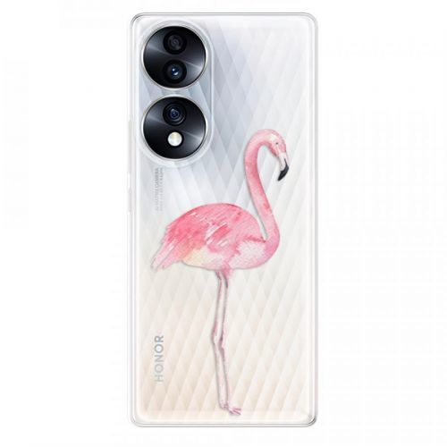 Odolné silikónové puzdro iSaprio - Flamingo 01 - Honor 70