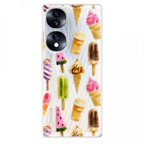 Odolné silikónové puzdro iSaprio - Ice Cream - Honor 70