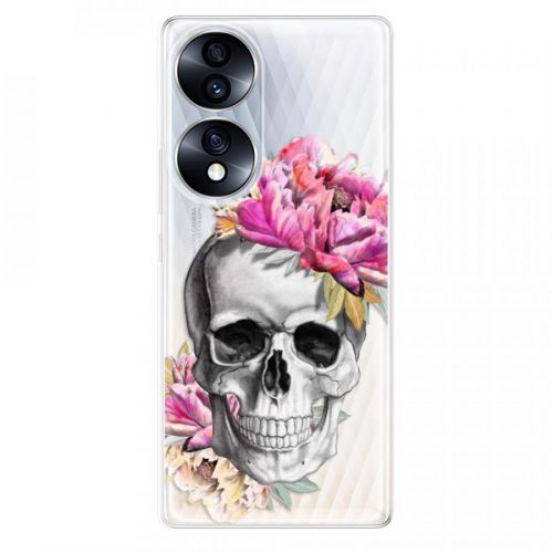 Odolné silikónové puzdro iSaprio - Pretty Skull - Honor 70