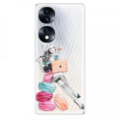 Odolné silikónové puzdro iSaprio - Girl Boss - Honor 70