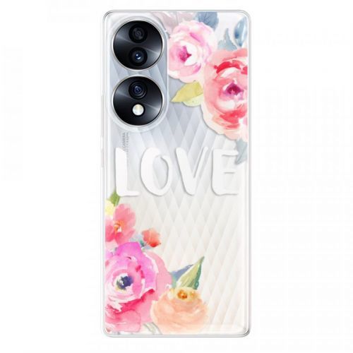 Odolné silikónové puzdro iSaprio - Love - Honor 70