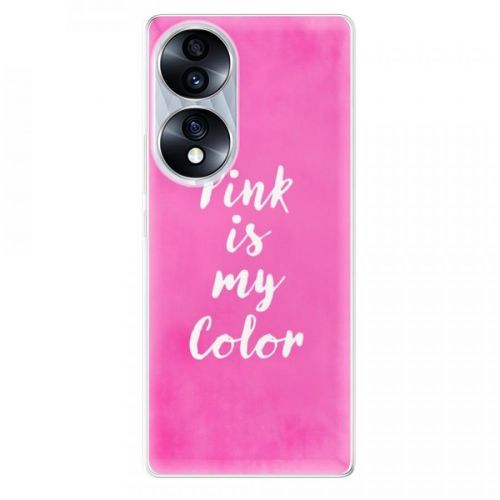 Odolné silikónové puzdro iSaprio - Pink is my color - Honor 70