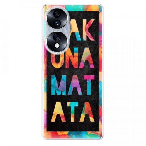 Odolné silikónové puzdro iSaprio - Hakuna Matata 01 - Honor 70