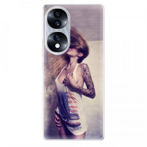 Odolné silikónové puzdro iSaprio - Girl 01 - Honor 70