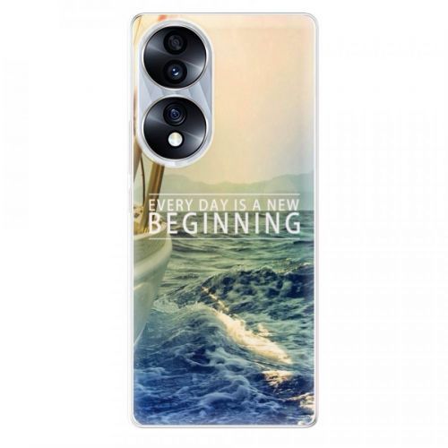 Odolné silikónové puzdro iSaprio - Beginning - Honor 70