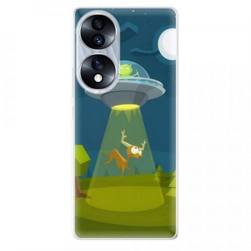 Odolné silikónové puzdro iSaprio - Alien 01 - Honor 70