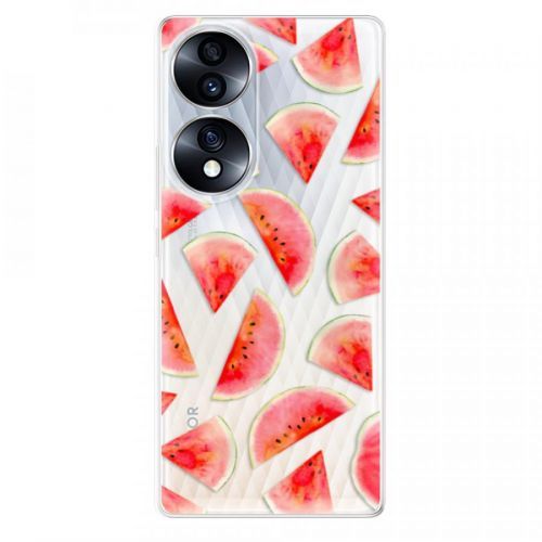 Odolné silikónové puzdro iSaprio - Melon Pattern 02 - Honor 70