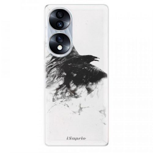 Odolné silikónové puzdro iSaprio - Dark Bird 01 - Honor 70