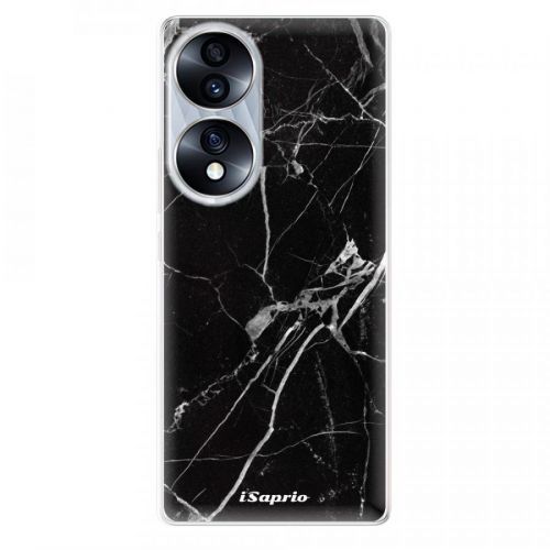 Odolné silikónové puzdro iSaprio - Black Marble 18 - Honor 70