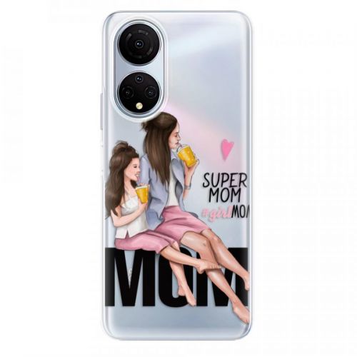 Odolné silikónové puzdro iSaprio - Milk Shake - Brunette - Honor X7