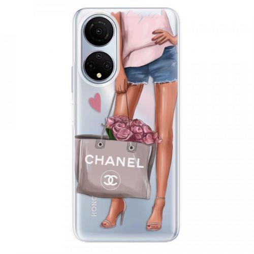 Odolné silikónové puzdro iSaprio - Fashion Bag - Honor X7