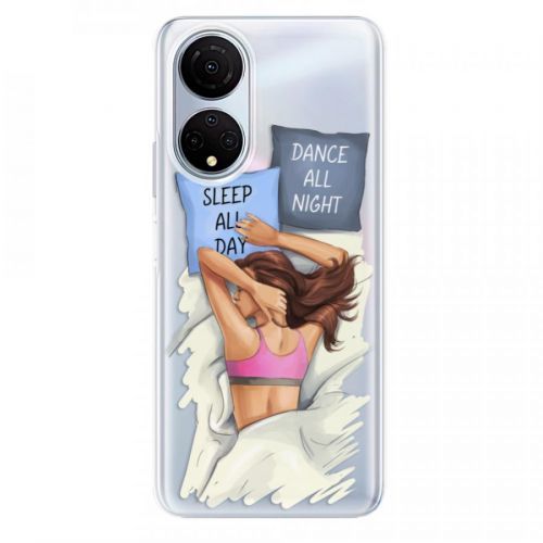 Odolné silikónové puzdro iSaprio - Dance and Sleep - Honor X7