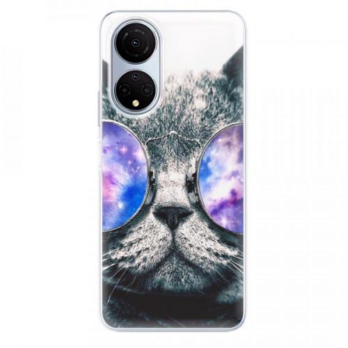 Odolné silikónové puzdro iSaprio - Galaxy Cat - Honor X7