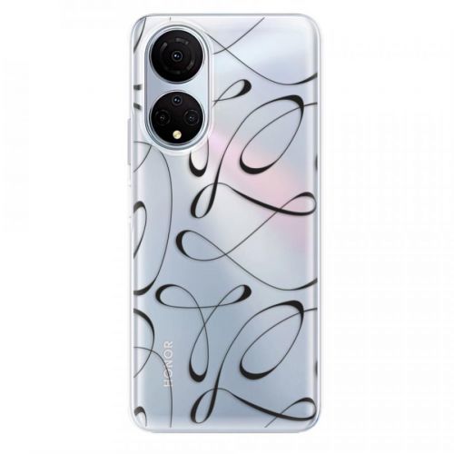 Odolné silikónové puzdro iSaprio - Fancy - black - Honor X7