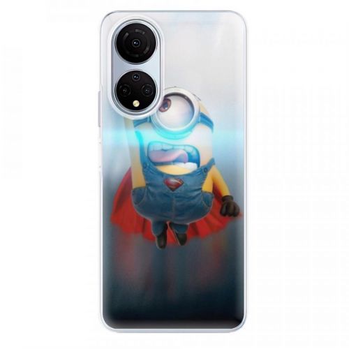 Odolné silikónové puzdro iSaprio - Mimons Superman 02 - Honor X7