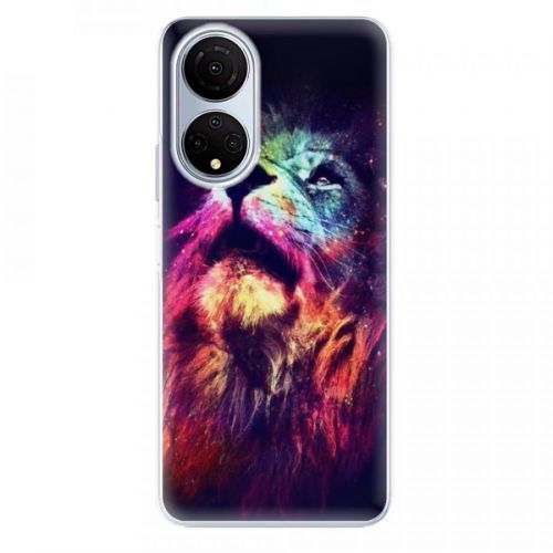Odolné silikónové puzdro iSaprio - Lion in Colors - Honor X7