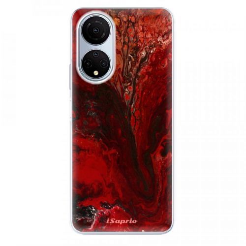 Odolné silikónové puzdro iSaprio - RedMarble 17 - Honor X7