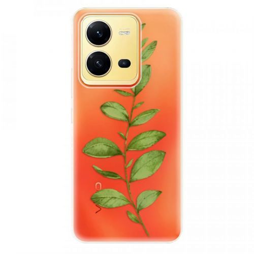 Odolné silikónové puzdro iSaprio - Green Plant 01 - Vivo X80 Lite 5G