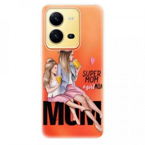 Odolné silikónové puzdro iSaprio - Milk Shake - Blond - Vivo X80 Lite 5G