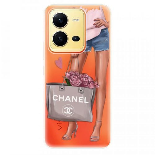 Odolné silikónové puzdro iSaprio - Fashion Bag - Vivo X80 Lite 5G