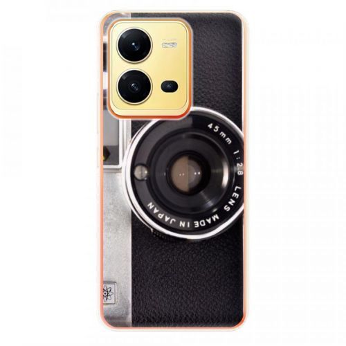 Odolné silikónové puzdro iSaprio - Vintage Camera 01 - Vivo X80 Lite 5G